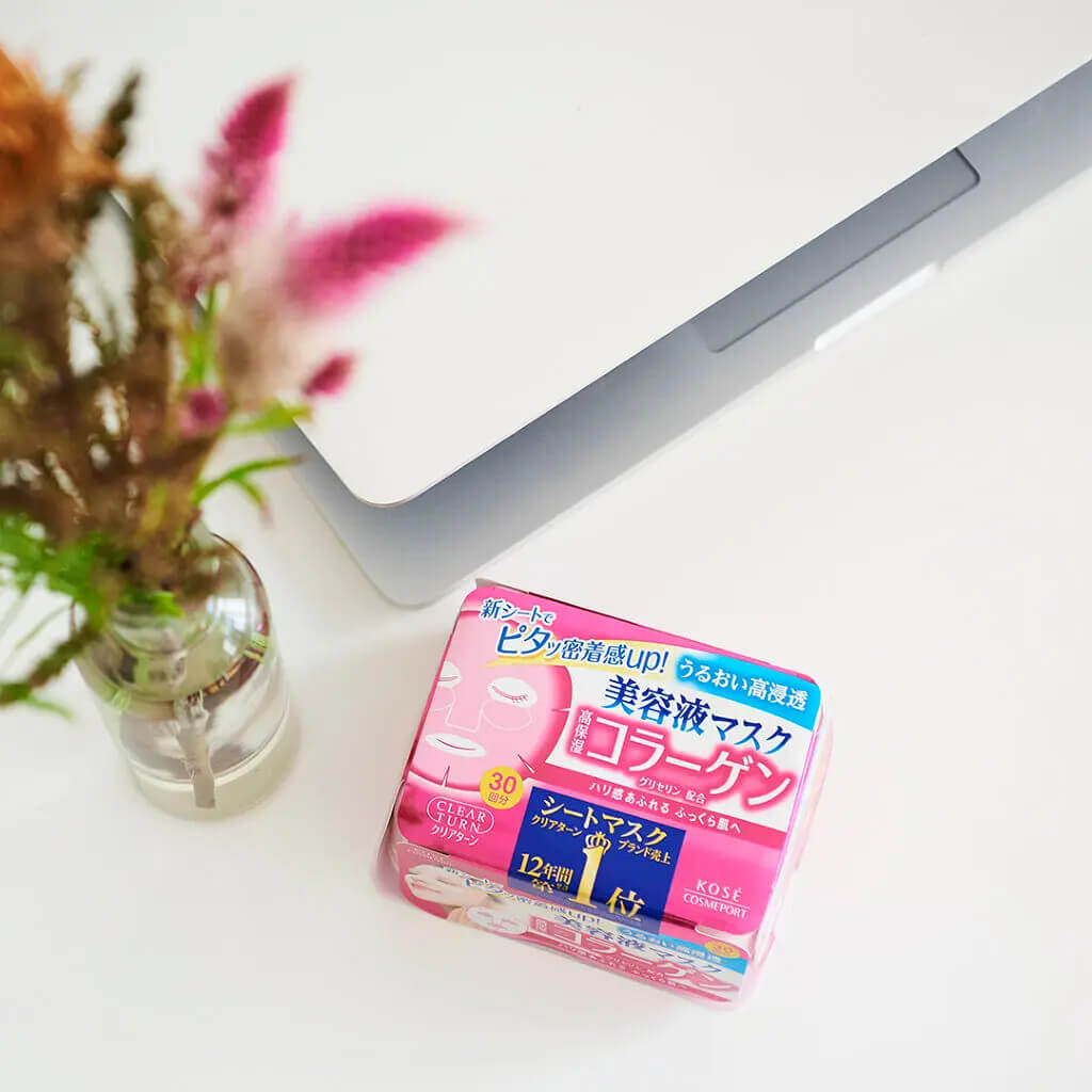 Mặt nạ dưỡng da tinh chất Collagen Clear Turn Kosé
