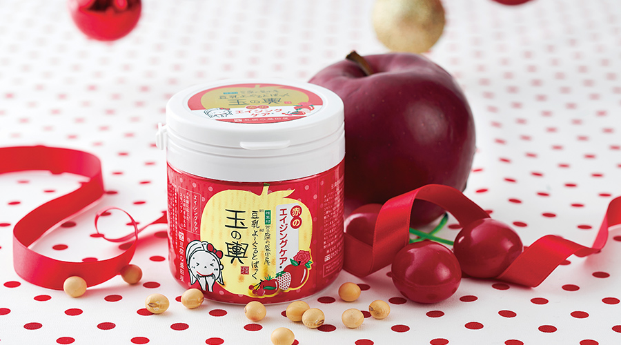 Mặt nạ hũ đậu nành, sữa chua Tofu Moritaya vỏ đỏ (chống lão hóa)