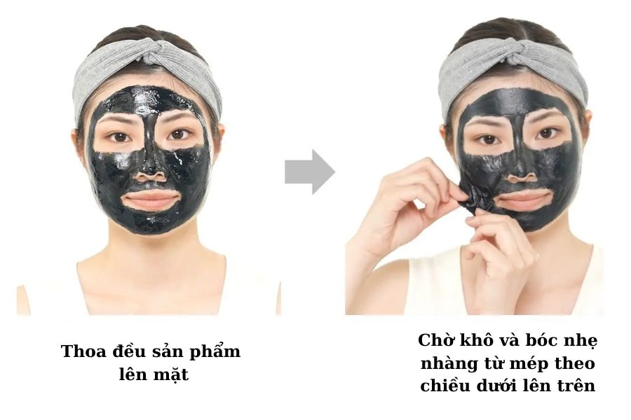 Mặt nạ làm sạch lỗ chân lông loại bỏ mụn đầu đen cứng đầu (Dùng cho da dầu & da hỗn hợp) 