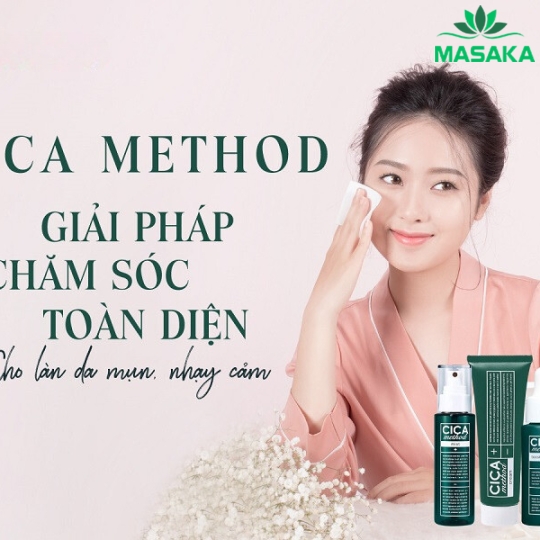 KEM DƯỠNG ẨM, NGĂN NGỪA MỤN & PHỤC HỒI TỔN THƯƠNG DA DO MỤN CICA METHOD (50G)
