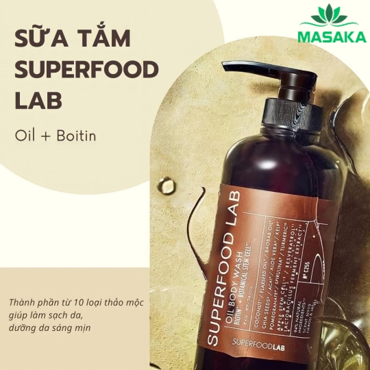 SỮA TẮM BIOTIN + OIL  BODY WASH 480ML