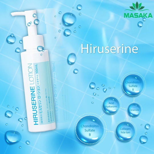 SỮA DƯỠNG MỀM MỊN VÀ LÀM TRẮNG DA HIRUSERINE