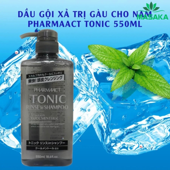 DẦU GỘI, XẢ BẠC HÀ MÁT LẠNH PHARMAACT
