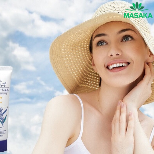 KEM CHỐNG NẮNG, DƯỠNG ẨM VÀ LÀM SÁNG DA HATOMUGI SPF50+ PA++++ (TUÝP 80)