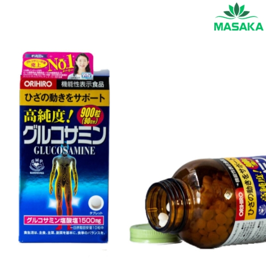THỰC PHẨM BẢO VỆ SỨC KHỎE VIÊN UỐNG BỔ XƯƠNG KHỚP GLUCOSAMINE ORIHIRO 900