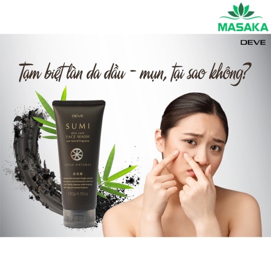 SỮA RỬA MẶT THAN HOẠT TÍNH DEVE