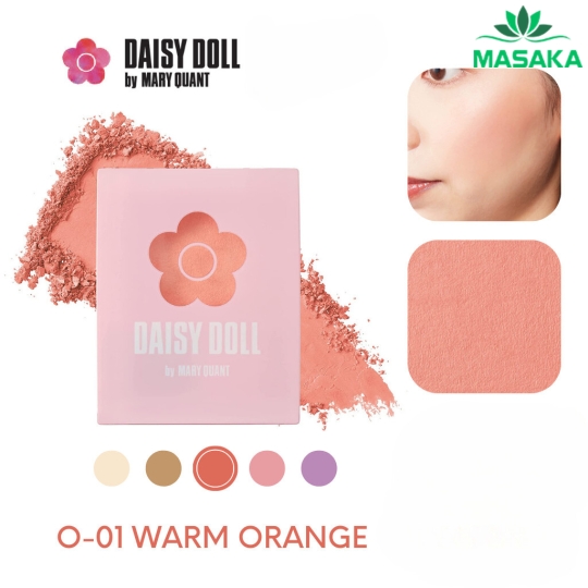 PHẤN MÁ DAISY DOLL O-01 WARM ORANGE  