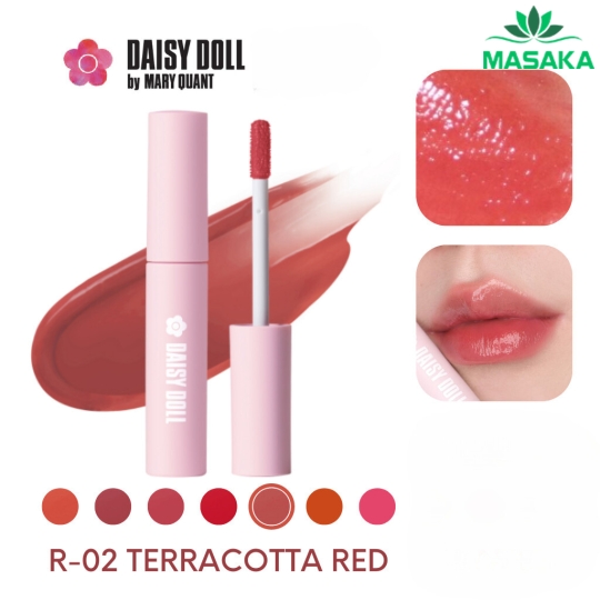 SON TINT BÓNG DAISY DOLL R-02 TERRACOTTA RED