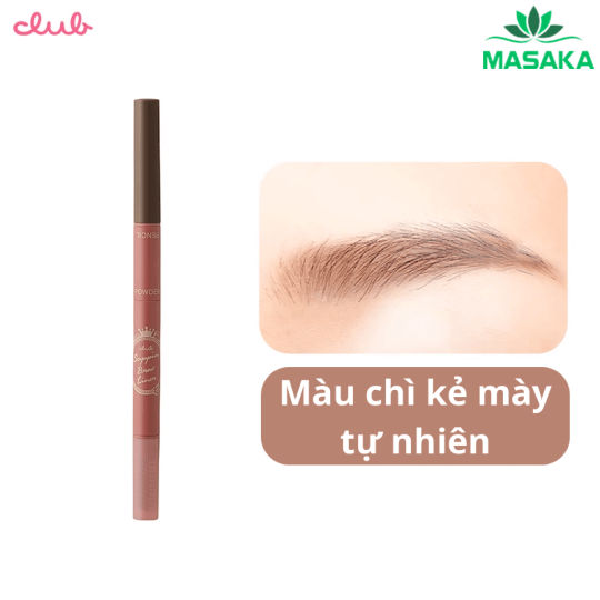 CHÌ KẺ MÀY CLUB SUPPIN MÀU NÂU TỰ NHIÊN
