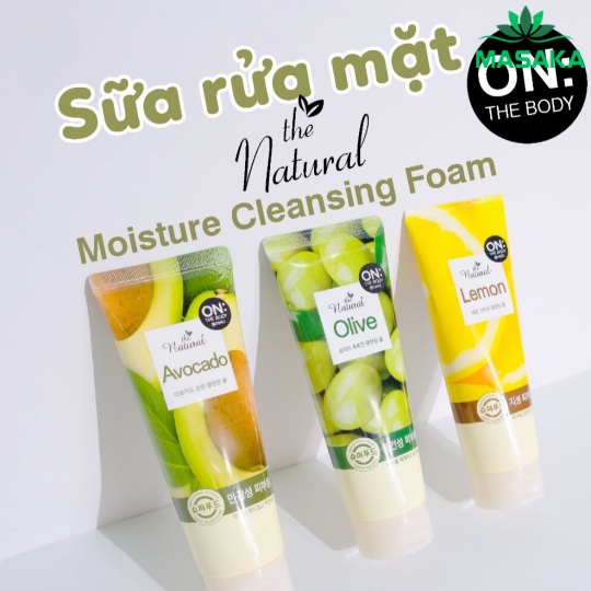 SỮA RỬA MẶT ON THE BODY THE NATURAL LEMON FRESH CLEANSING FOAM