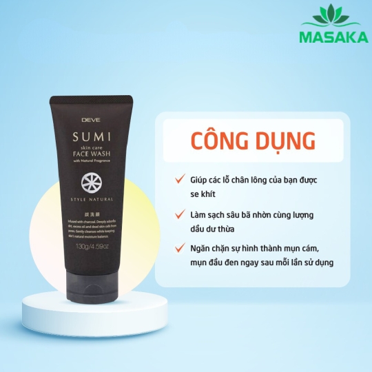 SỮA RỬA MẶT THAN HOẠT TÍNH DEVE