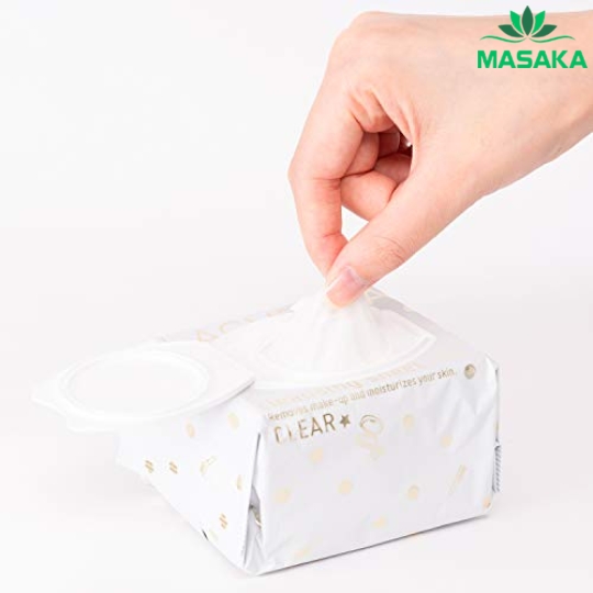 KHĂN ƯỚT TẨY TRANG SOFTYMO LACHESCA