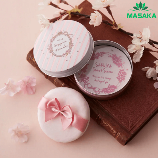 PHẤN PHỦ DƯỠNG DA CLUB SUPPIN POWDER B HƯƠNG HOA ANH ĐÀO