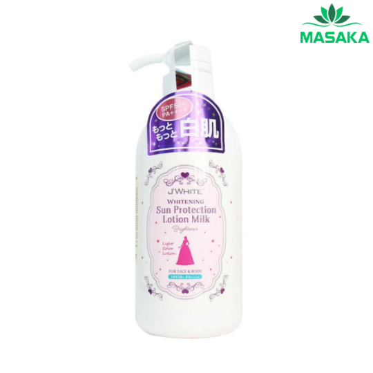 SỮA DƯỠNG THỂ DƯỠNG TRẮNG DA CHỐNG NẮNG J'WHITE 450ML 