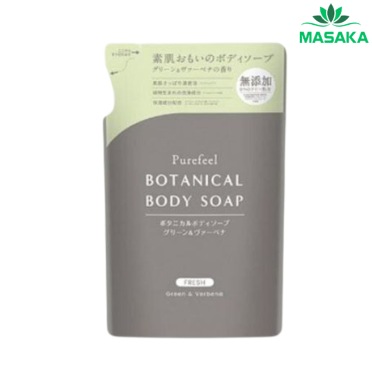 SỮA TẮM PUREFEEL BOTANICAL BODY SOAP GREEN VERBENA SCENT REFILL 380ML