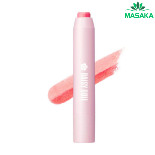 PHẤN MẮT 2 MÀU DẠNG THỎI DAISY DOLL PK-01 ROSE PINK 