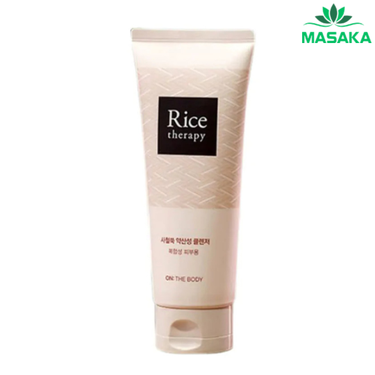 SỮA RỬA MẶT ON THE BODY RICE THERAPY ARTEMISIA PH BALANCE CLEANSER