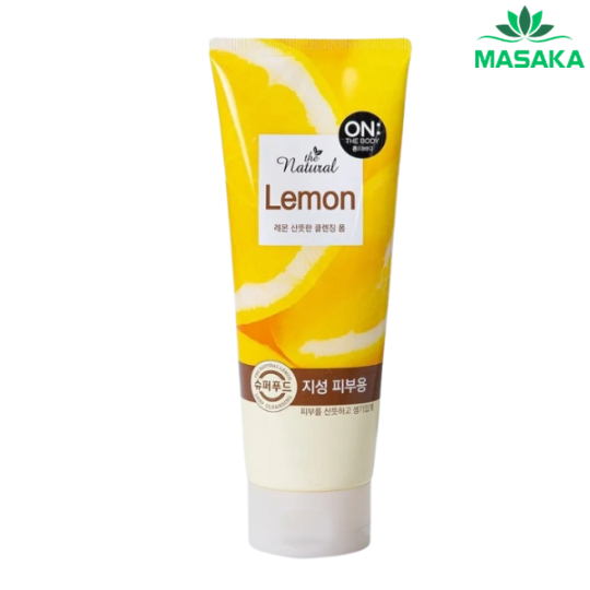 SỮA RỬA MẶT ON THE BODY THE NATURAL LEMON FRESH CLEANSING FOAM