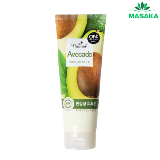 SỮA RỬA MẶT ON THE BODY THE NATURAL AVOCADO MILD CLEANSING FOAM