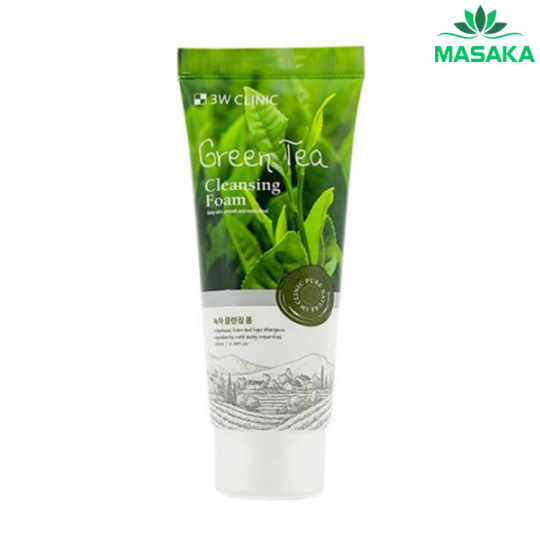 SỮA RỬA MẶT GREEN TEA CLEANSING FOAM 3W CLINIC