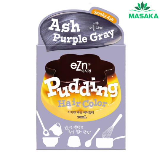  THUỐC NHUỘM TÓC EZN ASH PURPLE GRAY 280G