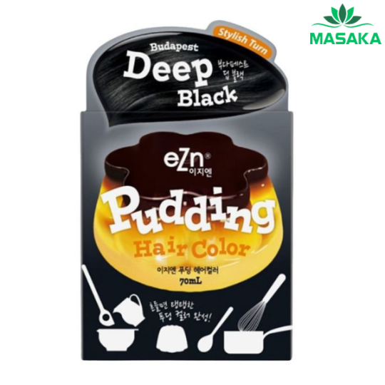 THUỐC NHUỘM TÓC EZN BUDAPEST DEEP BLACK 280G