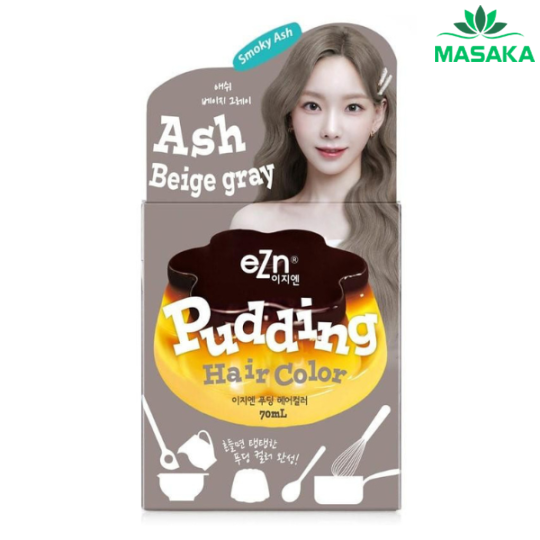 THUỐC NHUỘM TÓC EZN ASH BEIGE GRAY 280G