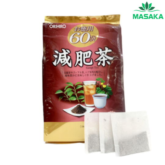 TRÀ GIẢM MỠ BỤNG GENPI ORIHIRO 60 GÓI