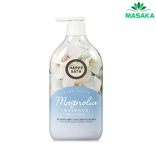SỮA TẮM TINH CHẤT HOA MỘC LAN HAPPY BATH MAGNOLIA ESSENCE BODY WASH 900G