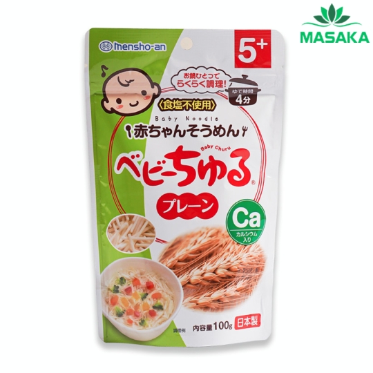 TPBS MÌ SOUMEN TÁCH MUỐI BỔ SUNG CANXI BABY CHURU MEIWA VỊ TRUYỀN THỐNG 
