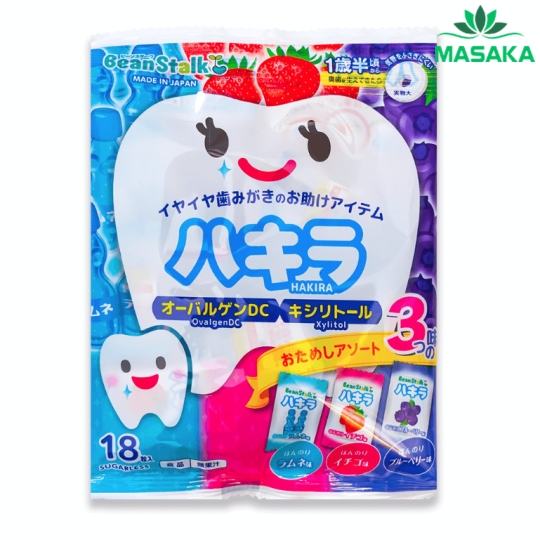 KẸO BEANSTALK HAKIRA MIX 3 VỊ