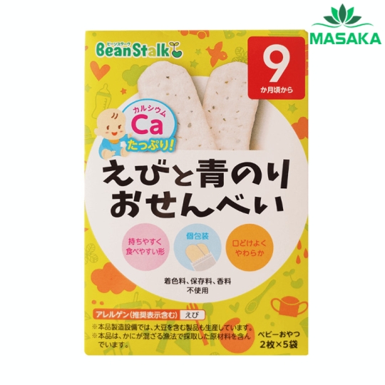 THỰC PHẨM BỔ SUNG BÁNH GẠO TÔM VÀ TẢO XANH BEANSTALK