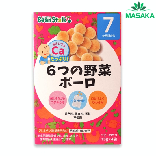 THỰC PHẨM BỔ SUNG BÁNH TRỨNG BOLO 6 LOẠI RAU BEANSTALK