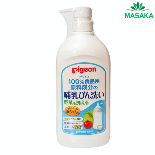 NƯỚC RỬA BÌNH SỮA VÀ RAU CỦ PIGEON CHAI 800 ML