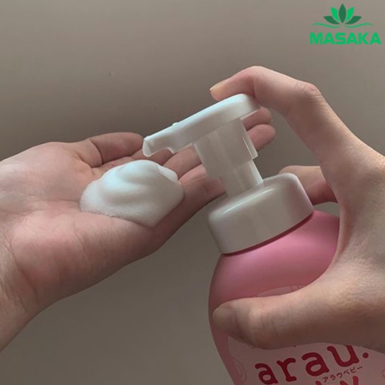 NƯỚC RỬA BÌNH SỮA SARAYA ARAU BABY (CHAI 500ML)