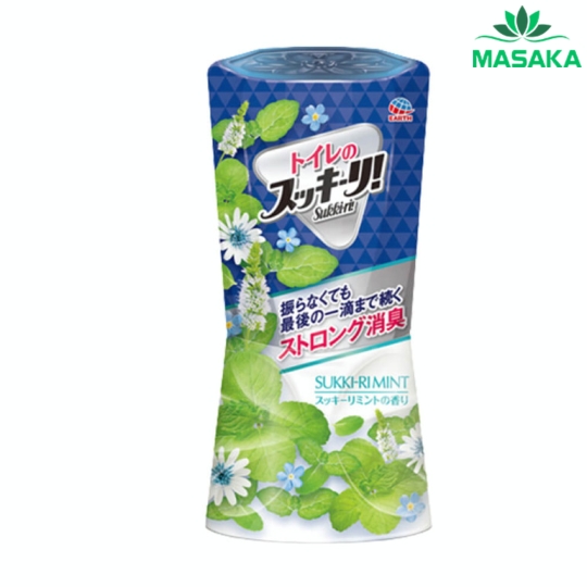 HỘP KHỬ MÙI PHÒNG VỆ SINH EARTH SUKKI-RI HƯƠNG BẠC HÀ