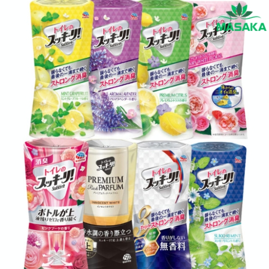 HỘP KHỬ MÙI PHÒNG VỆ SINH EARTH SUKKI-RI HƯƠNG LAVENDER