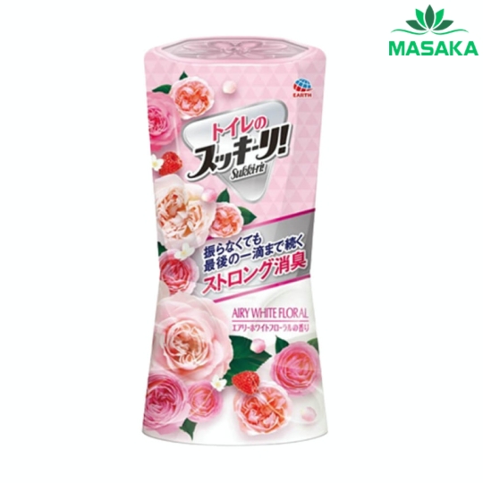 HỘP KHỬ MÙI PHÒNG VỆ SINH EARTH SUKKI-RI HƯƠNG HOA TRẮNG