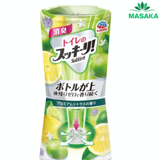 HỘP KHỬ MÙI PHÒNG VỆ SINH EARTH SUKKI-RI HƯƠNG CAM CHANH
