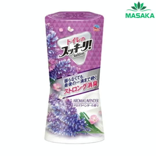 HỘP KHỬ MÙI PHÒNG VỆ SINH EARTH SUKKI-RI HƯƠNG LAVENDER