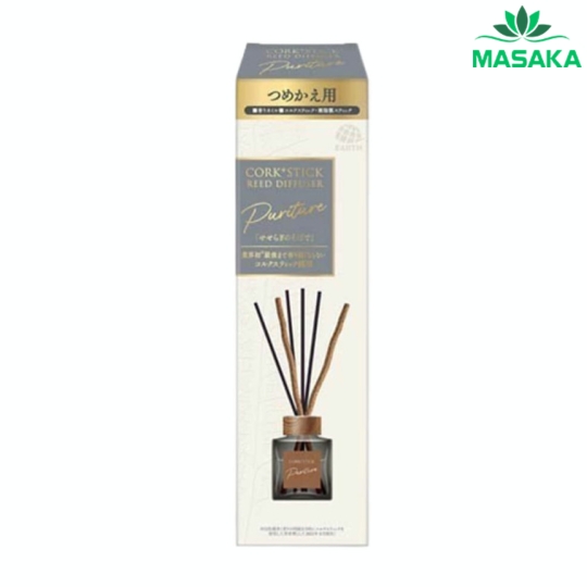 SET REFILL BỘ TINH DẦU KHUẾCH TÁN THƠM PHÒNG EARTH SUKKI-RI HƯƠNG SUỐI RỪNG THUẦN KHIẾT