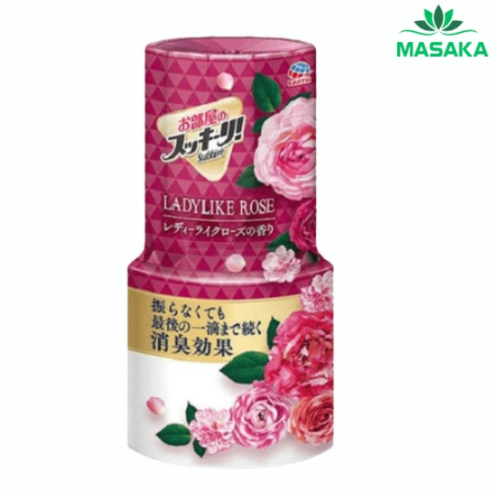 HỘP LÀM THƠM PHÒNG EARTH SUKKI-RI HƯƠNG HOA HỒNG LADYLIKE