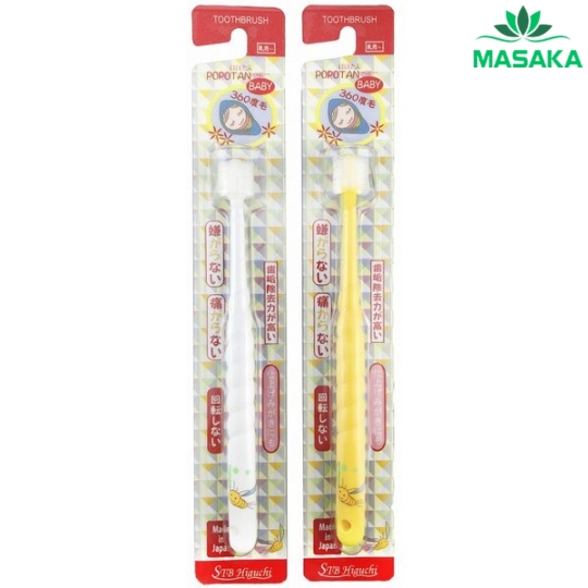 BÀN CHẢI ĐÁNH RĂNG POPOTAN CHO BÉ TỪ 0-3 TUỔI