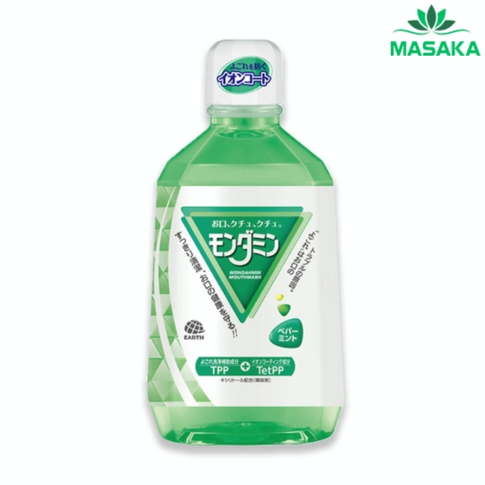 NƯỚC SÚC MIỆNG BẠC HÀ CHO HƠI THỞ THƠM MÁT MONDAHMIN