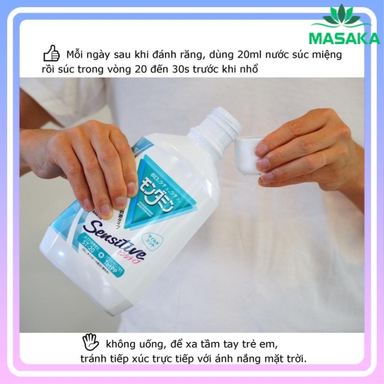 NƯỚC SÚC MIỆNG CHO RĂNG NHẠY CẢM, Ê BUỐT MONDAHMIN