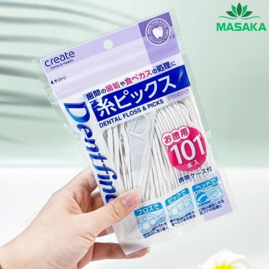 TĂM CHỈ LÀM SẠCH KẼ RĂNG CREATE DENTFINE 101 CHIẾC