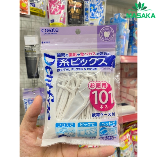 TĂM CHỈ LÀM SẠCH KẼ RĂNG CREATE DENTFINE 101 CHIẾC