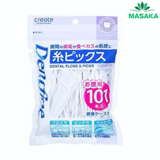 TĂM CHỈ LÀM SẠCH KẼ RĂNG CREATE DENTFINE 101 CHIẾC