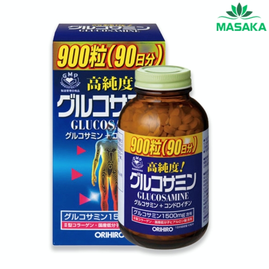 THỰC PHẨM BẢO VỆ SỨC KHỎE VIÊN UỐNG BỔ XƯƠNG KHỚP GLUCOSAMINE ORIHIRO 900