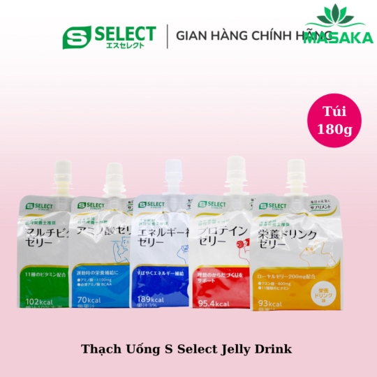 THỰC PHẨM BỔ SUNG THẠCH UỐNG S SELECT AMINO ACID JELLY DRINK